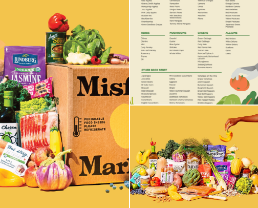 Misfits Market cover photo collage