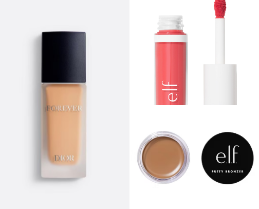 Makeup steps ( all product you need) cover photo collage