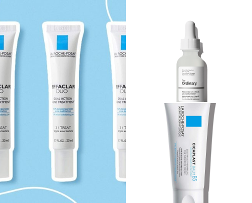 - acne free products✨ cover photo collage