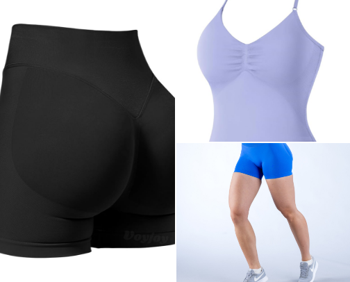 workout staples!! cover photo collage