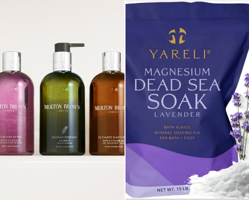 Hand Soaps, Bath, Face & Hair cover photo collage