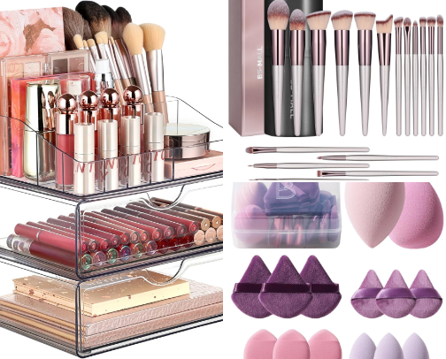 🫶brush & tools essentials🫶 cover photo collage