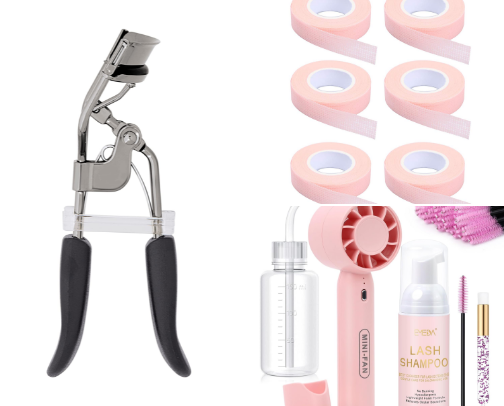 DIY Lash Day Lineup 🎀 cover photo collage