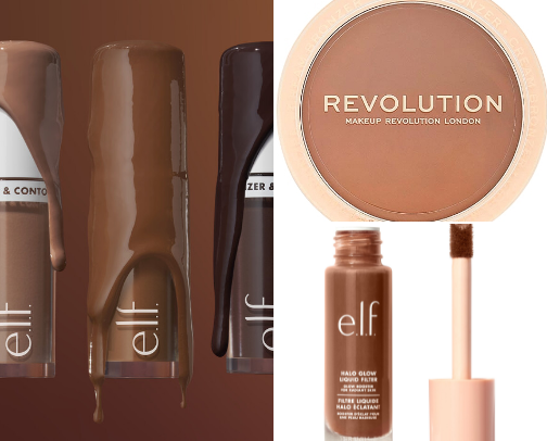 cream/powder bronzers🤎🎀 cover photo collage