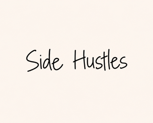 Side Hustles cover photo collage