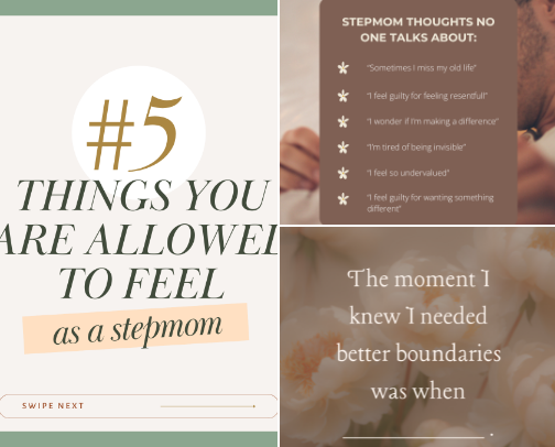 Mom/Stepmom Support - Quotes & Encouragement  💕🌸 cover photo collage