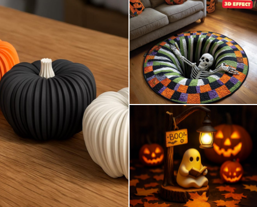 🎃 Spooky Season Home Vibes — Halloween Decor Picks 👻 cover photo collage