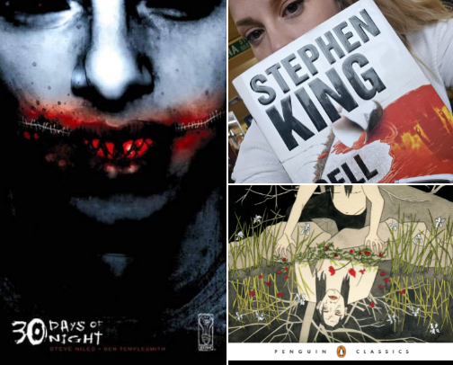 Horror Novels Adapted into Films cover photo collage
