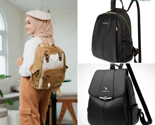 Cute Backpack cover photo collage