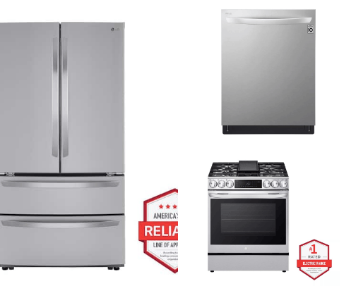 LG Kitchen Appliances cover photo collage
