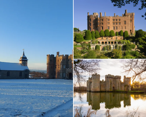 Favourite National Trust Properties cover photo collage