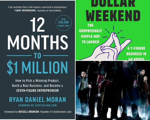 Books 2 Read When Bored cover photo collage