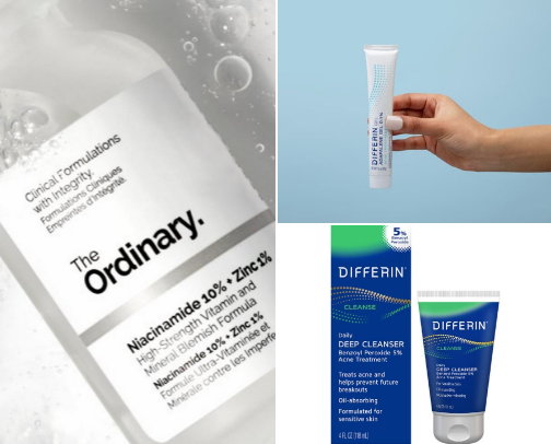 SKIN CARE - wallet and acne friendly! cover photo collage