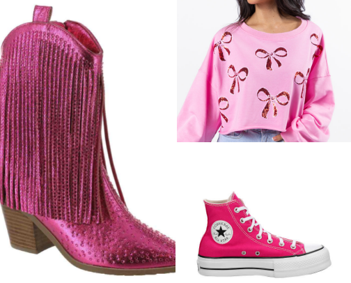 Pink, pink and more pink cover photo collage