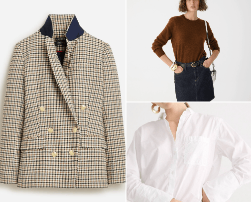 J.Crew and Banana Republic Falls loves cover photo collage