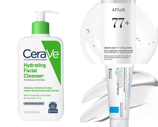 Skin Barrier Repair Routine for Beginners Who Overdid Actives cover photo collage