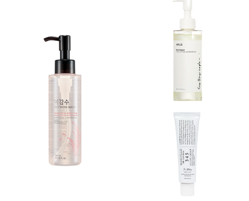 For sensitive, oily skin cover photo collage