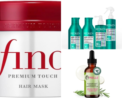 Hair Products cover photo collage