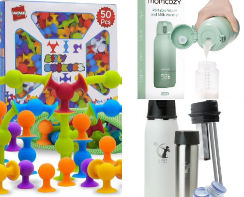 Baby and Toddler Travel Necessities cover photo collage