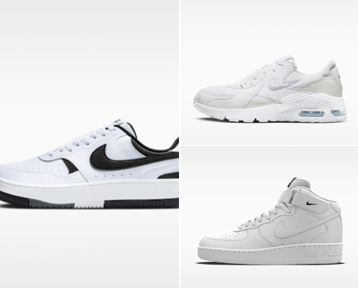 Stylish sneakers for everyday wear for men and women cover photo collage