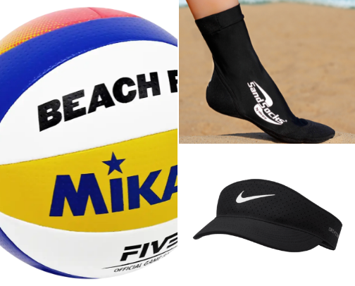 Volleyball Must-Haves cover photo collage
