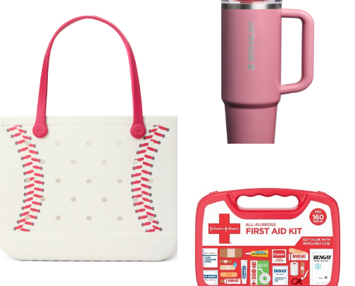 Baseball Mom MUST haves cover photo collage