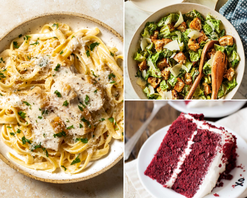 Recipe's cover photo collage
