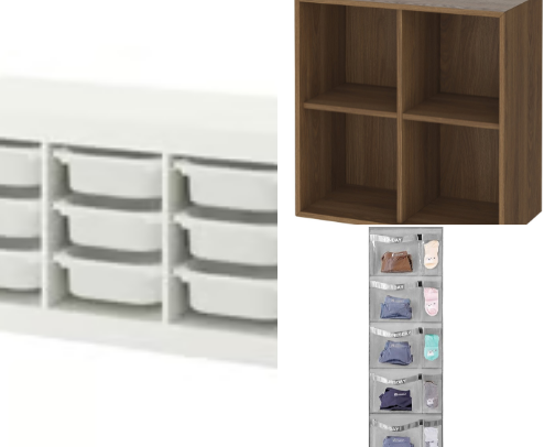 Excellent Space Saver products to help organize your home cover photo collage