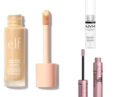 Affordable makeup 💄 cover photo collage