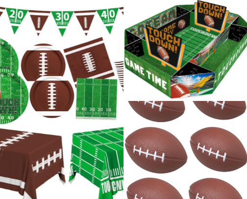 The Super Bowl Football NLF Hosting Party Must-Haves cover photo collage