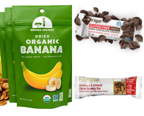 Healthy Snacks for Energy 🍏 cover photo collage