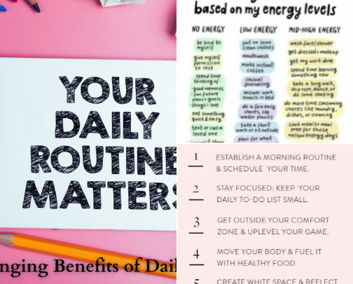 Daily Health & Fitness Essentials cover photo collage