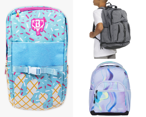 Best Back to School Backpacks, Lunch Boxes, Water Bottles, sneakers, and clothing for Kids & Teens cover photo collage