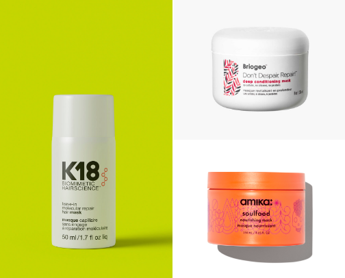 The Ultimate Guide to the Best Hair Masks cover photo collage