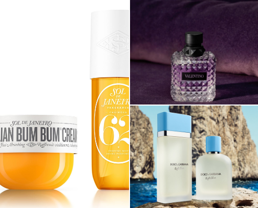 “This is what ‘you smell so good’ smells like.” cover photo collage