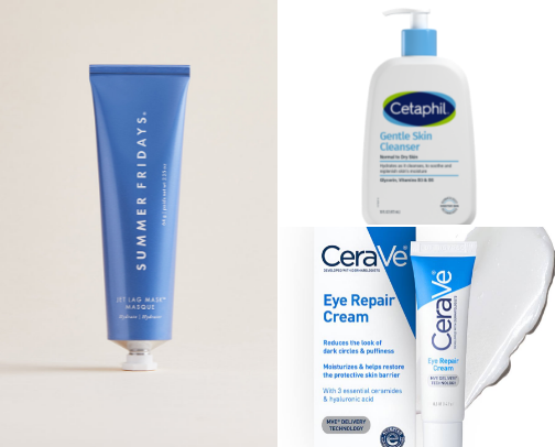 Skin care I live by cover photo collage