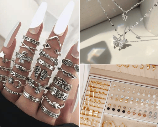 jewerly cover photo collage