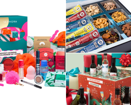 Advent calendars for EVERY person in your life! cover photo collage