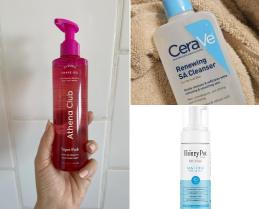 Girl Hygiene Must Haves products from Target cover photo collage