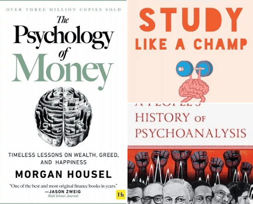 Books for those who work on themselves! cover photo collage