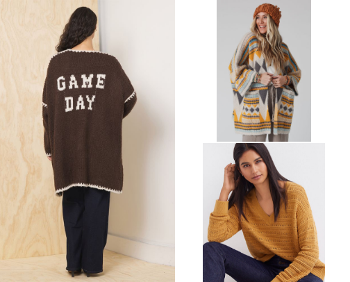 Cozy and Classic Sweaters for Fall Season Styling cover photo collage