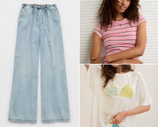 It girl summer wardrobe cover photo collage