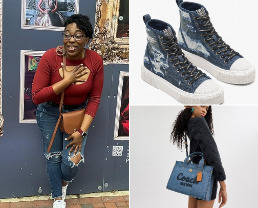 Denim Dreams: Elevated Everyday Style cover photo collage