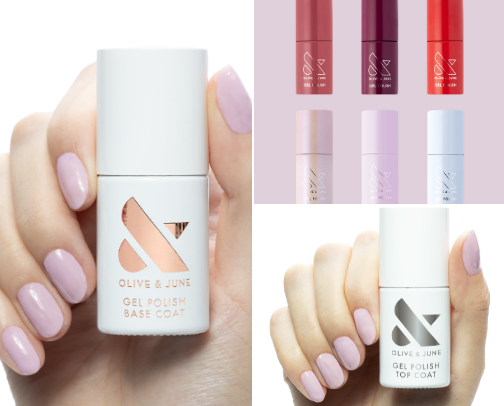 nail needs for at home nails cover photo collage