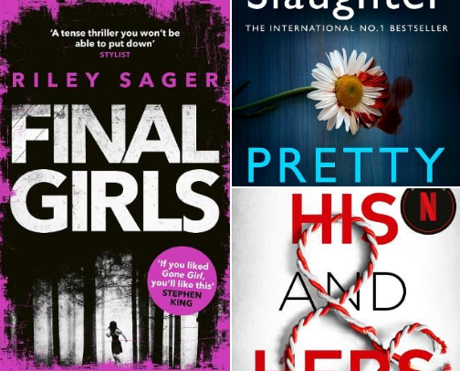 Top Mystery/Thriller Reads cover photo collage