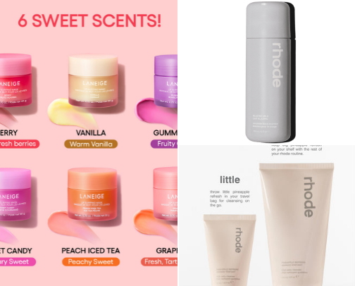 My favorite beauty recs cover photo collage