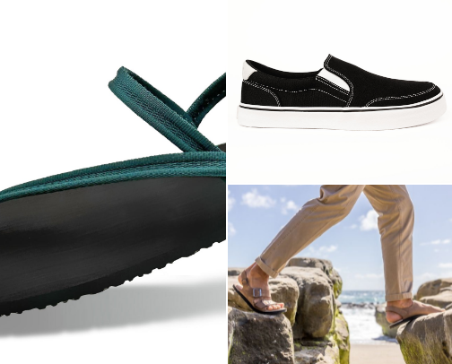 Barefoot Footwear cover photo collage