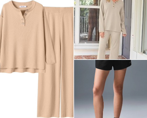 Favorite loungewear cover photo collage