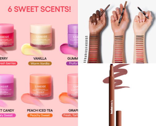 My favorite beauty recs cover photo collage