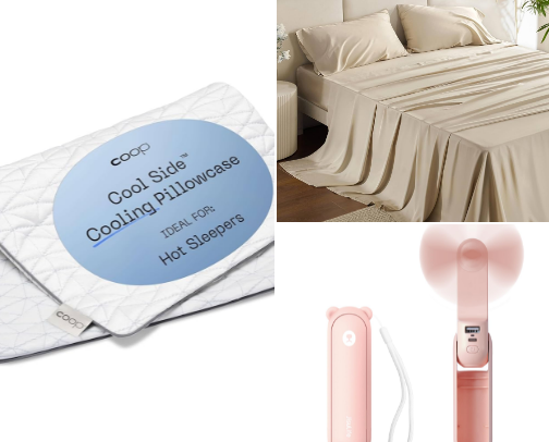 Menopause Survival Kit: Real Relief for Hot Flashes, Mood Swings & Sleepless Nights cover photo collage